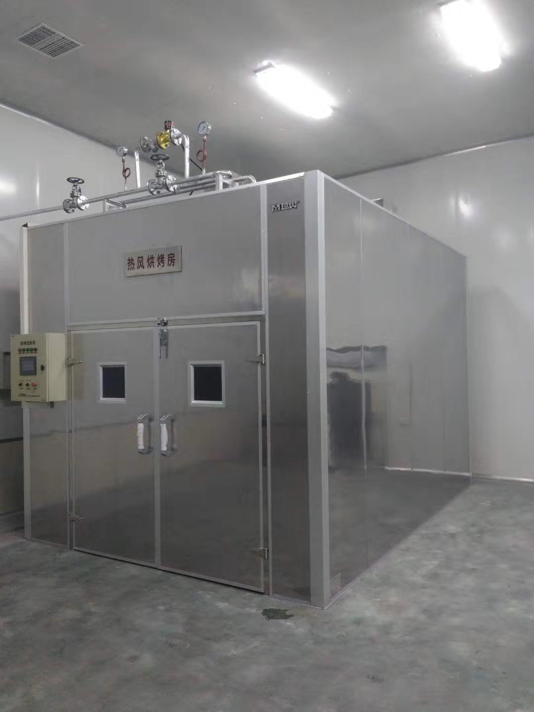 益陽瑪山產(chǎn)業(yè)機(jī)械有限公司，湖南益陽螺旋風(fēng)管廠家，熱風(fēng)食品烤房