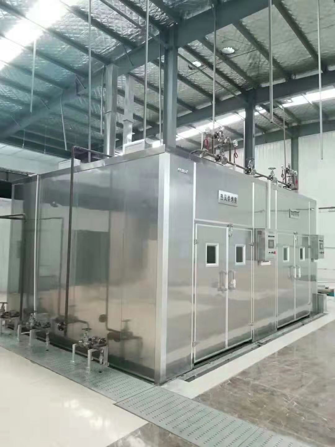 益陽瑪山產(chǎn)業(yè)機(jī)械有限公司，湖南益陽螺旋風(fēng)管廠家，熱風(fēng)食品烤房